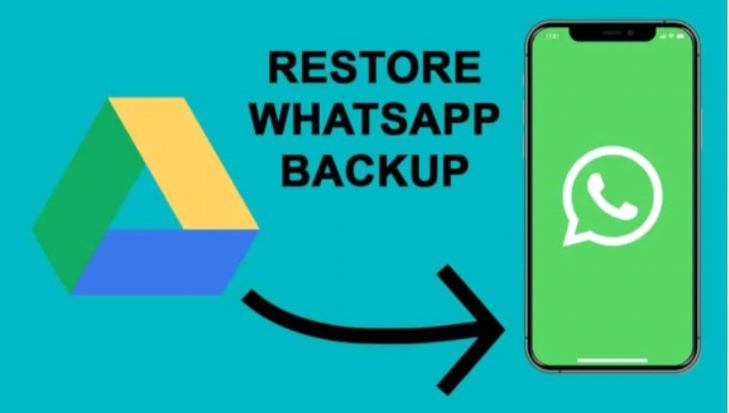 how to download your whatsapp backup from google drive to iphone